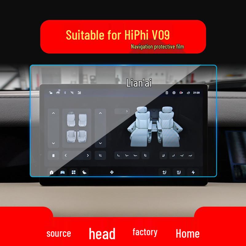 Hycan A06 Navigation and Instrument Screen Protective Film for 24 Models