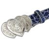 Girls Punk Waist Belt for Banquet Idol Costume Jewelry Waist Belt Jewelry for Party/Club for Jeans Pants Belt  Black M