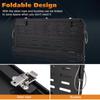 2-Tier Tailgate Table Fit for Jeep Wrangler JL 2018-2022 Year of Made, Iron Back Shelf Stand Rear Trunk Door Mounting Tray