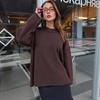 Russia, Europe and the United States Loose Large Size Pullover Sweater Women's Autumn and Winter New Lazy Wind Casual Knitted Sweater