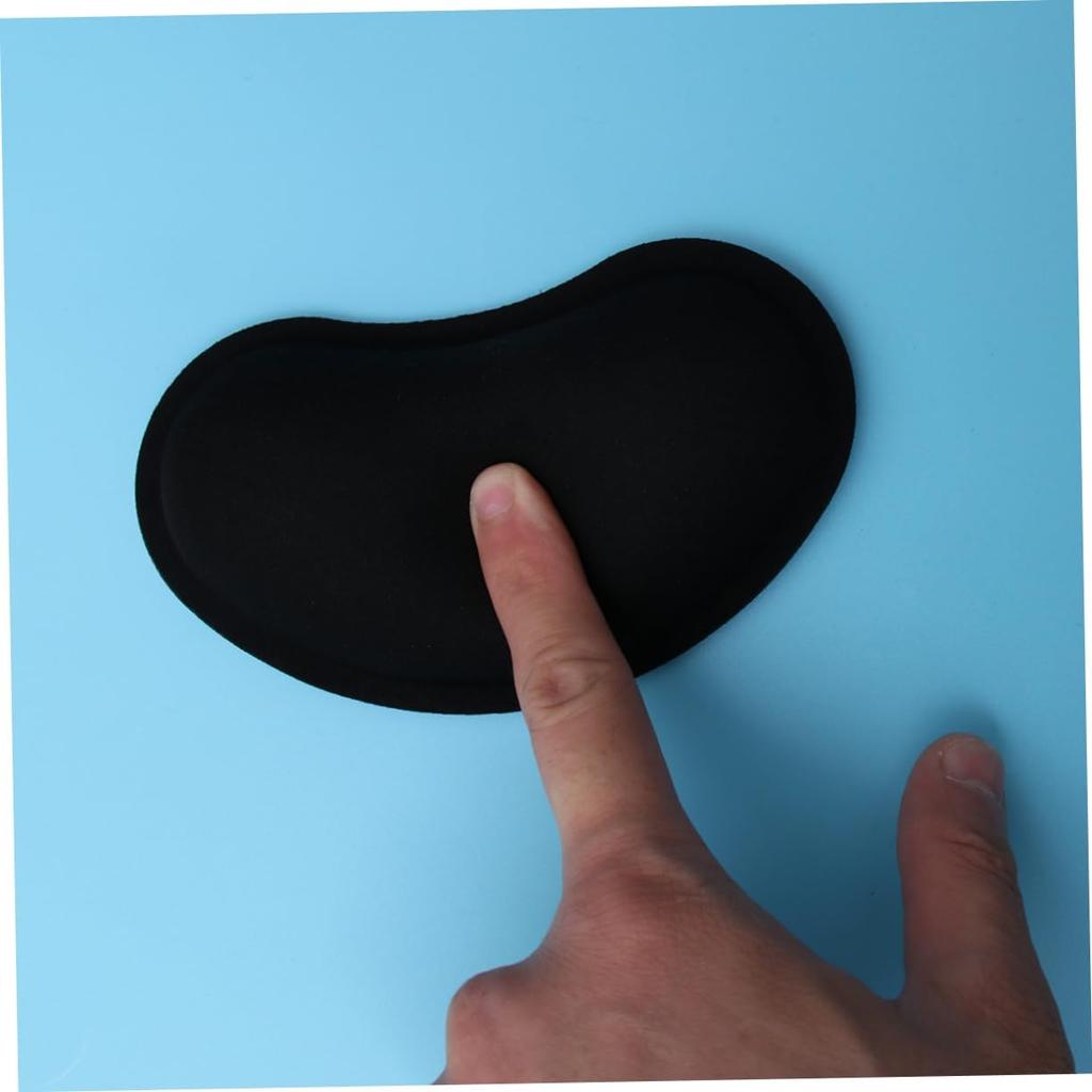 Ergonomic Wrist Rest Pad Mouse Pad Set 2 Pack Memory Foam Comfortable Keyboard Mouse Support Non-Slip Bottom