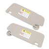 Sun Visor Gray Plastic P95327509 Adjustable Interior Sun Visor for  Aveo 2011?2016