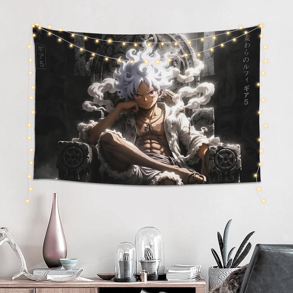 Cutecore Anime One Pieces Tapestry Bedroom Decoration Wall Hanging Blanket Tapestry Cool Stuff For Room