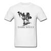 T-shirt Dark Souls 3 Uomo Guerriero del Sole T-shirt Loda il Sole Bloodborne T-shirt Cotone Maschile Streetwear Divertenti Top Magliette di Natale
