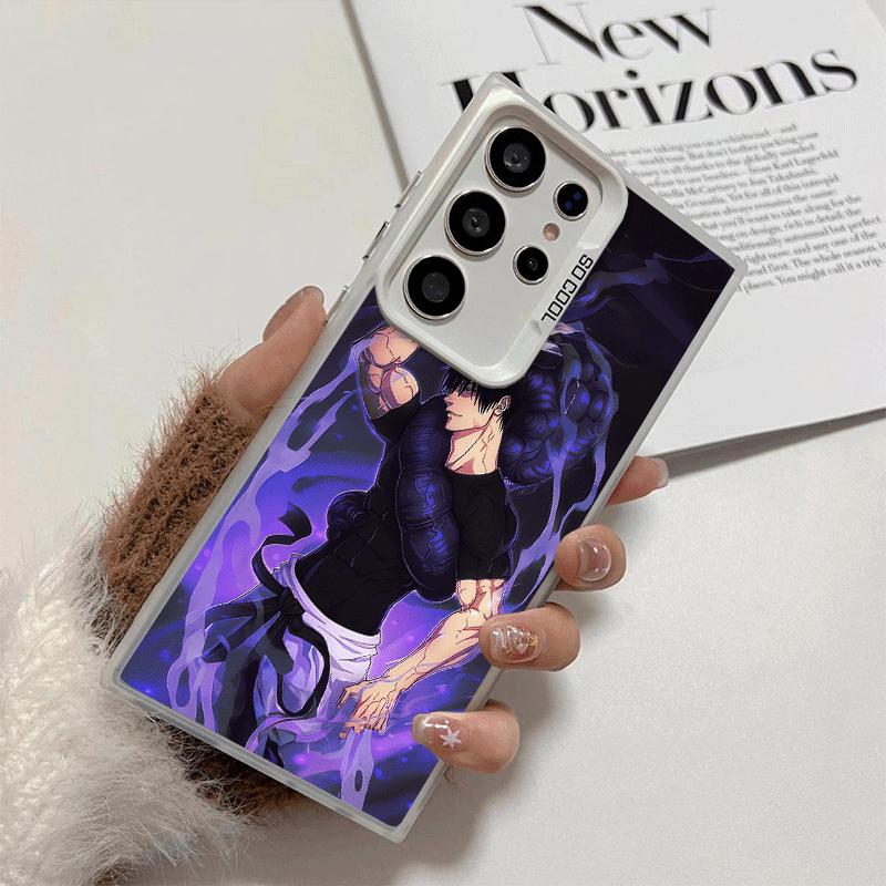 Anime Fushiguro Toji JUJUSU Soft Phone Case for Samsung Galaxy S24 S25 FE S26 Edge S23 Ultra S22 Plus S21 + Shockproof Cover Bac
