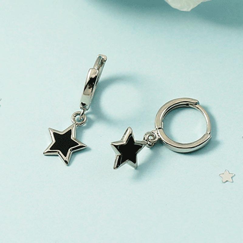 New Creative Star Earrings Fashion Earrings Gifts for Women Holiday Jewelry Drop Earrings Cute Mini Little Star Earrings Wedding Jewelry Gift Friends