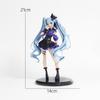 Anime Hatsune Miku Gothic Lolita Style Action Fairy Mirror Sleeping Beauty Action Fairy Winter Cherry Igure Pvc Doll Model Toys