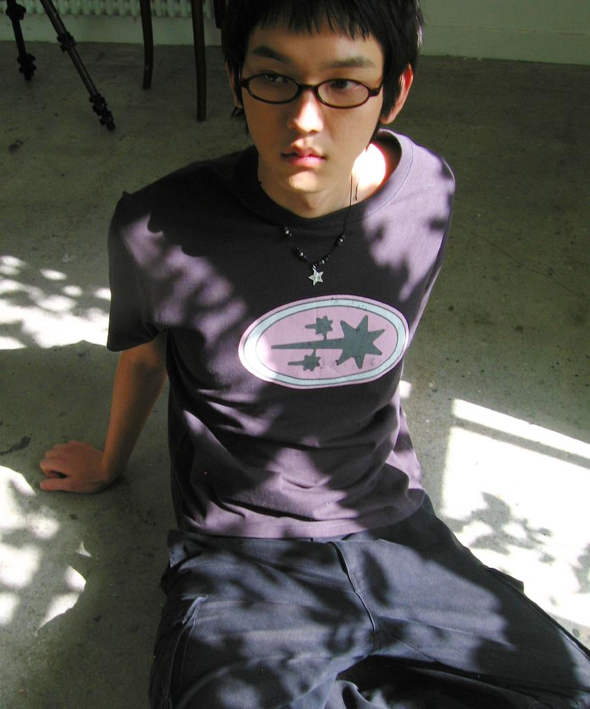 NICEGHOSTCLUB Oval 3Star Logo Tee_Charcoal(Ng2Gmut513A)