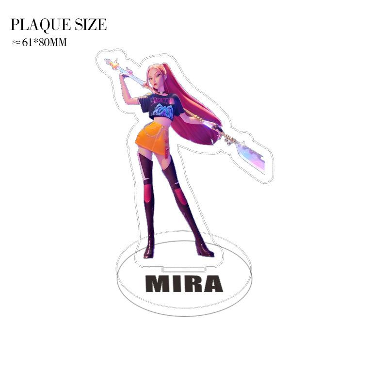 Kpop Dämonenjäger Superstar Acryl Aufsteller Desktop Dekoration Ornament Zubehör Spielzeug für Fans Geschenk