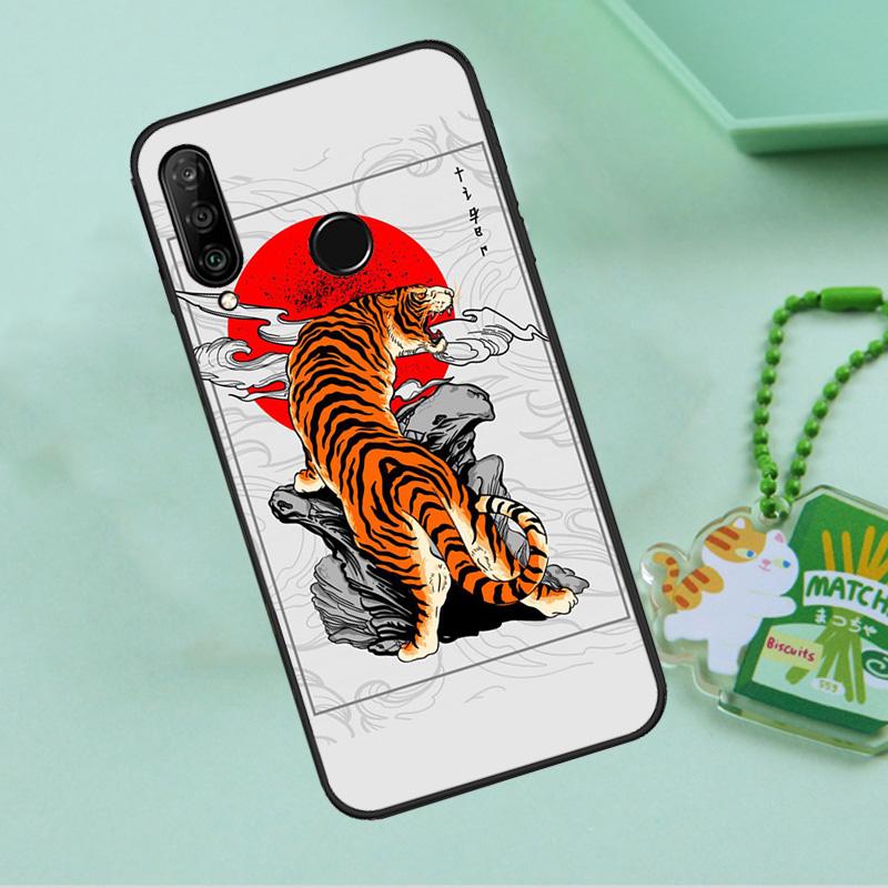 Fashion Animal Tiger Art For Huawei Nova 12s 12i 11i 7i 8i 9 10 SE Y91 Y90 Y60 Y70 Y72 Y61 P60 Pro P30 P40 Lite Case