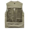 Men's Multi-Pocket Mesh Vest for Outdoor Photography and Fishing
