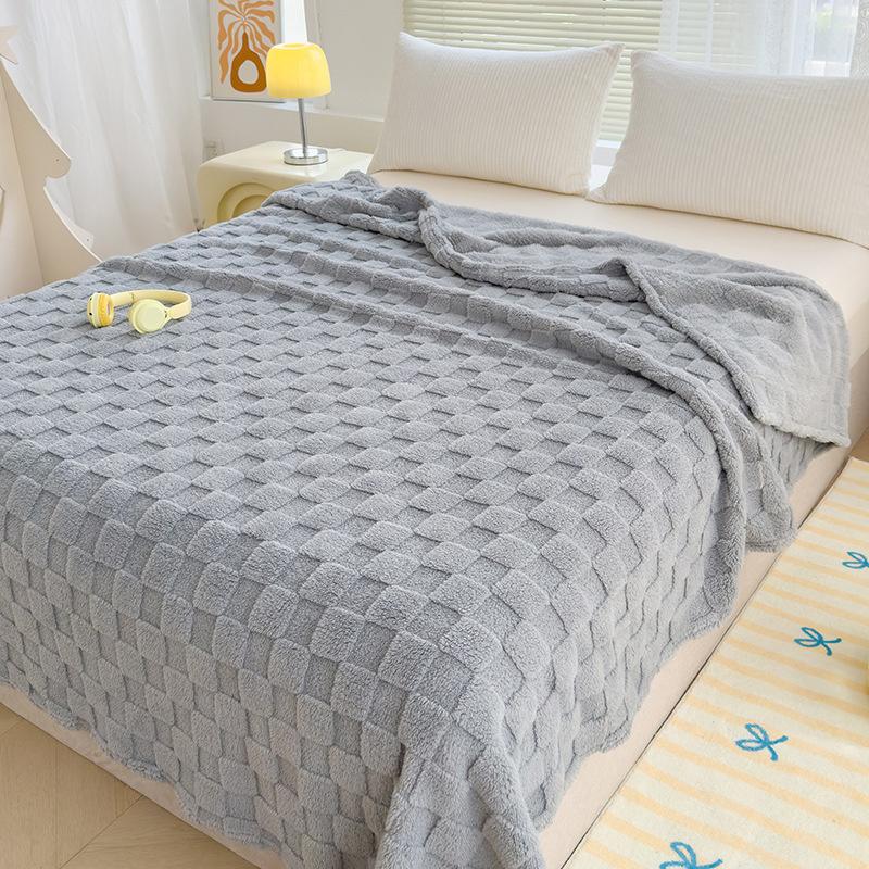 Flanell Korallenfleece Decke Weiche Überwürfe Decken für Sofa Bett Plüsch Taffeta Fleece Weich Dicke Bettdecken