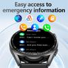 HX04Pro 1.43 Inch Smart Watch Bluetooth-compatible Call Health Monitoring Waterproof Wrist Watch