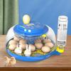 Automatic Eggs Incubator Detachable Washable Hatcher for Poultry Breeding Auto Water Refill Beginner Friendly Incubation System