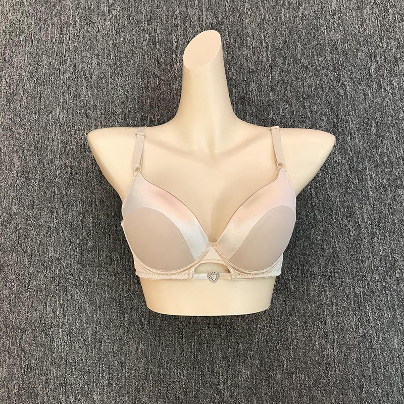 Popular Bra Spot Glossy Girl Underwear Thin Anti-sagging Breast Bra