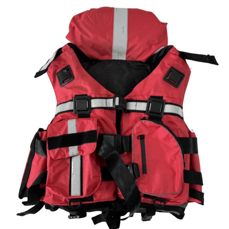 OLOMM Heavy-Duty Water Rescue Life Vest One Size