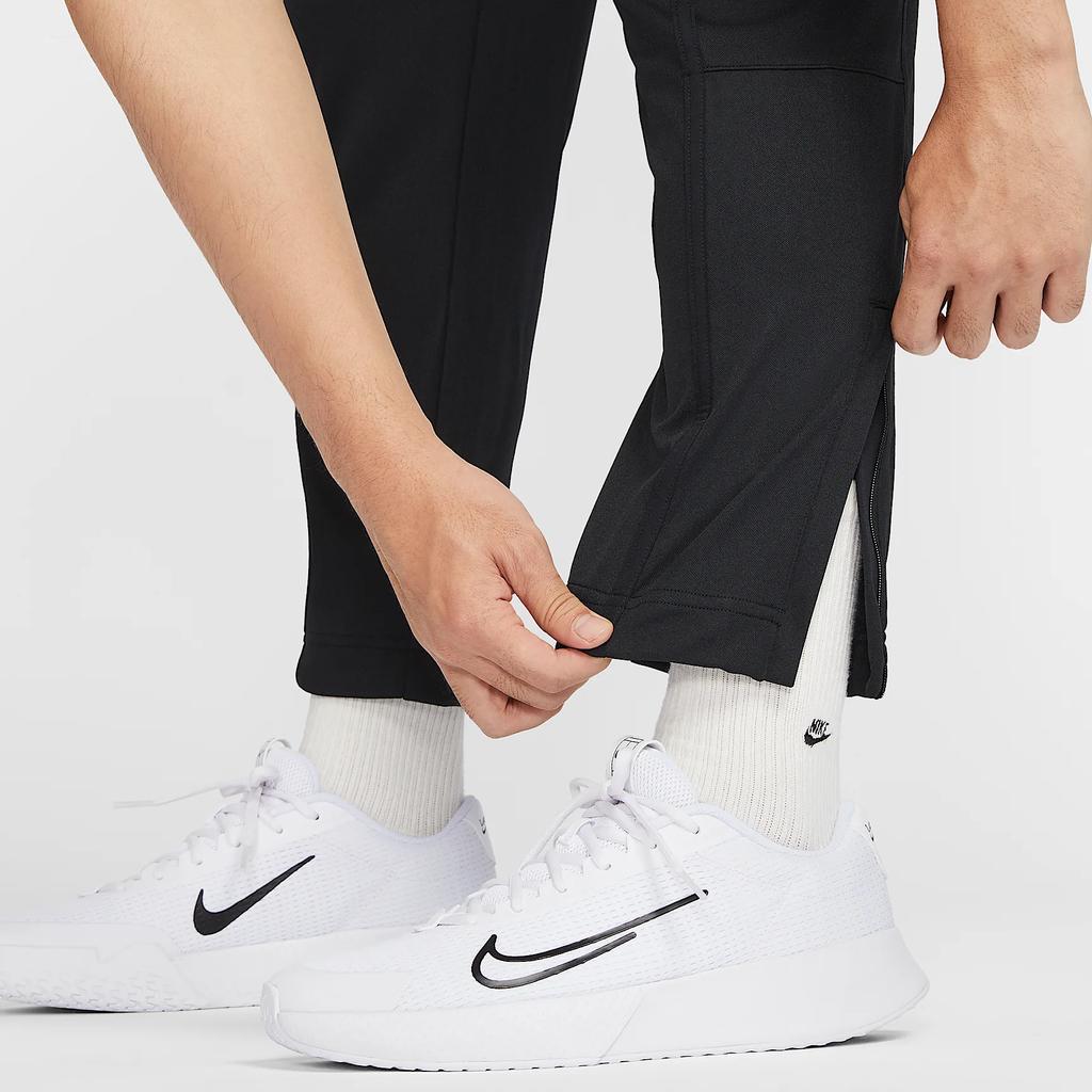 Nike Mid-Rise Comfortable Casual Logo Knitted Sports Pants Men Bottoms Black FZ6929-010