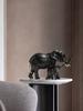Scultura di elefante madre e figlio in resina, squisita statuetta artigianale per la decorazione della casa per camera da letto, soggiorno, scrivania dello studio