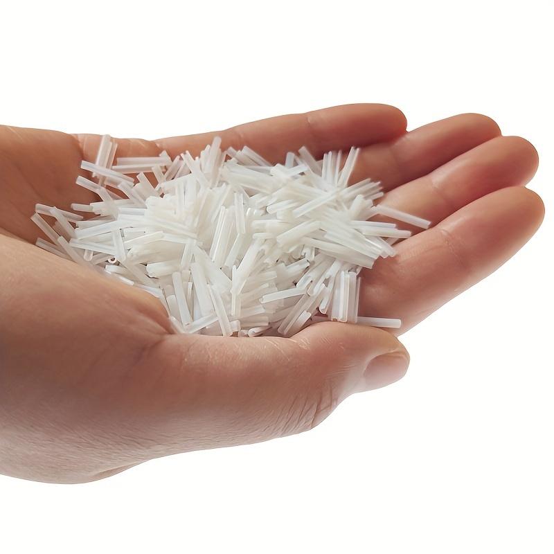50/100Pcs Ingrown Toenail Tools C-shaped Tube Pad Foot Care Toe Nail Invisible Groove Clip