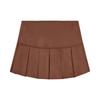 Maillard Suit Brown Suit Outwear Women's Camisole Autumn Sexy Pleated Skirt Skirt Three-Piece Suit