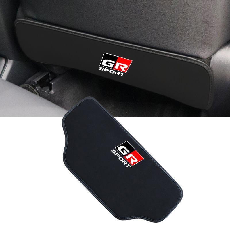 

Car Anti-dirty Seat Back Protective Mat Anti Kick Pad For Toyota GR Sport Camry Corolla Yaris Hilux Prius RAV4 Accessories