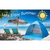 Schnelles automatisches Strandzelt, Outdoor-Strandschatten-Sonnenschutzzelt, UPF50+, tragbares Stranddach für Camping-Angeln