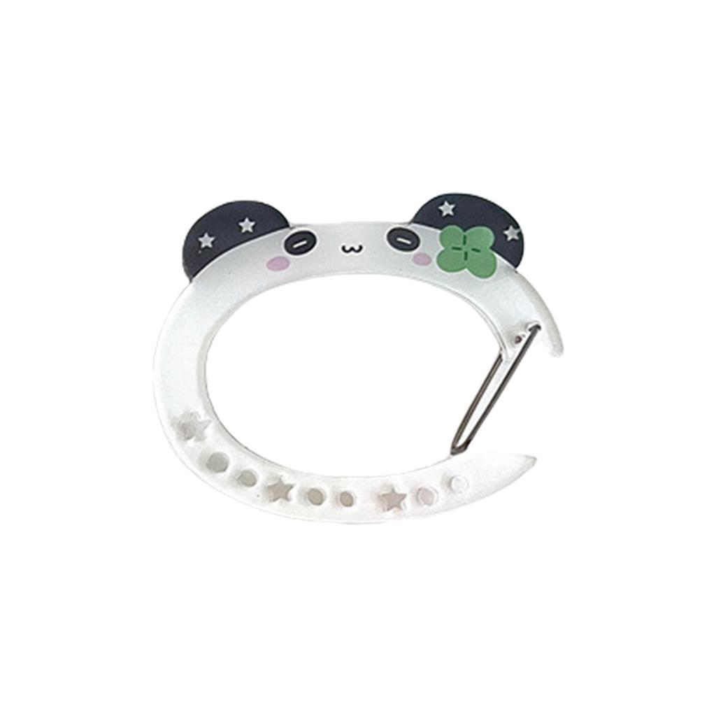 Kawaii Illustration Keychain Bag Charms Acrylic Pendant Decoration Carabiner Accessory for Backpack and Handbook Gifts