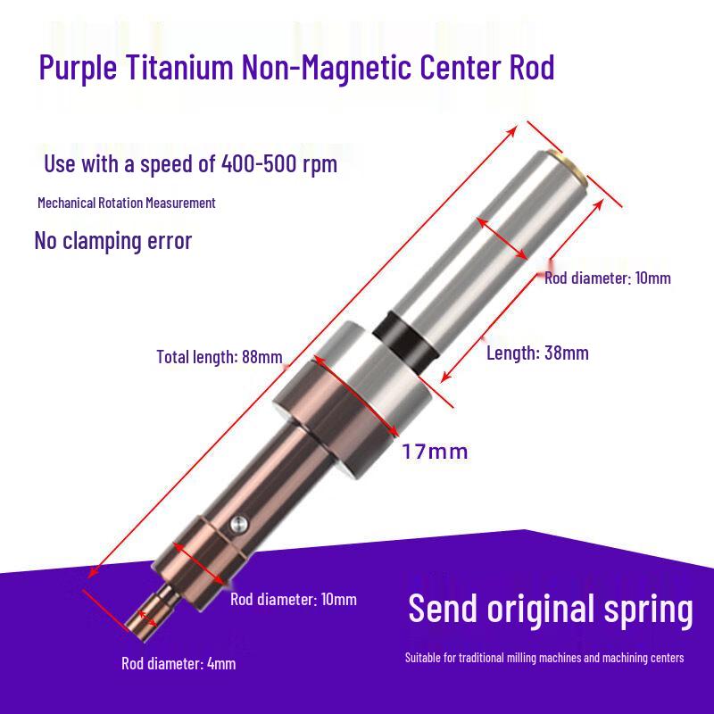 

Non-Magnetic Ceramic Edge Finder with Spring