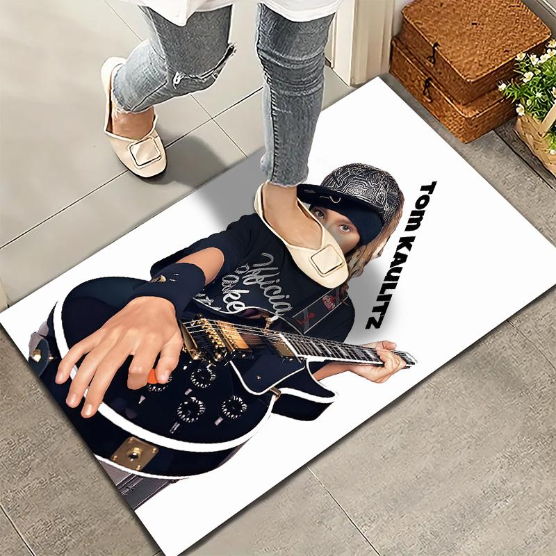 Tokio Hotel Tom Kaulitz Teppich Läufer Für Wohnzimmer Schlafzimmer Haus Sofa Dekoration Kinder Spielen Rutschfeste Bodenmatte