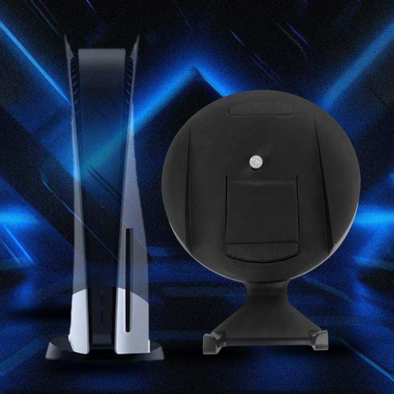 Replacement Stand Holder Vertical Stand Game Console Holder Display Shelf Round Base with Screw for CDROM Version