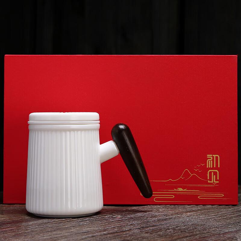 

Chaxun Ceramic Mug with Lid and Filter