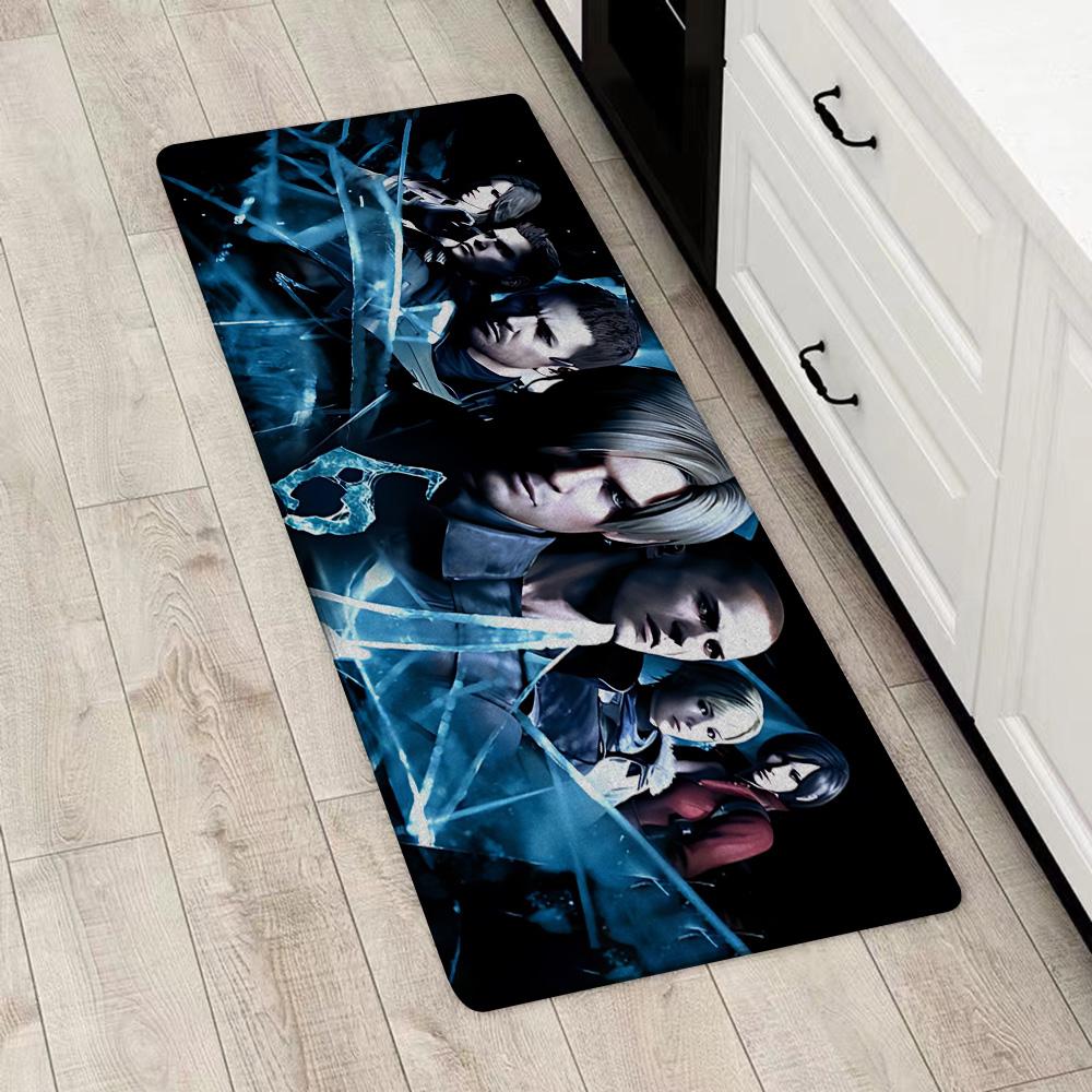 Entrance Front Door Doormat Residents Evil Non-slip Kitchen Rug Living Room Rugs Balcony Bathroom Foot Mat Floor Mats Carpet