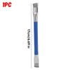 10/1PCS Kitchen Gas Stove Cleaning Brush Long Handle Double Ended Wire Brush Multi-functional Rust Grease Stain Cleaning Brush