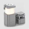 Outdoor Portable LED Camping Light with Bluetooth Speaker Multifunctional RGB Atmosphere Light and Power Bank(Type-C Charging)