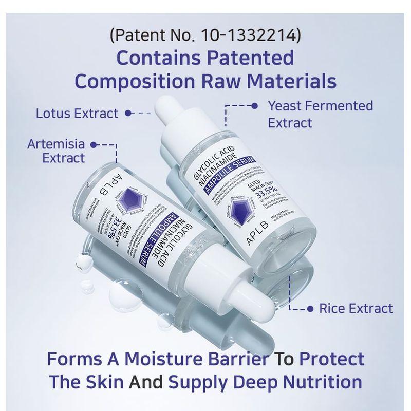 APLB Glycolic Acid Niacinamide Ampoule Serum