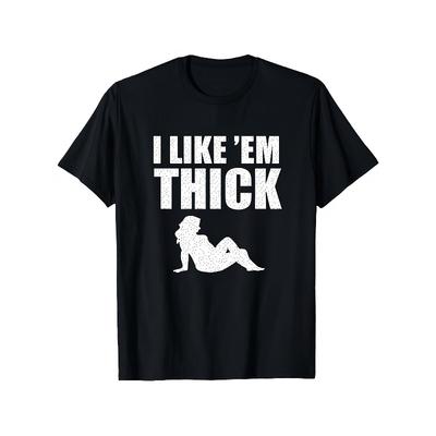 Taglie Europee Maglietta da Uomo - Taglia Larga Maglietta Nera in Cotone con Grafica di Figura Femminile e Testo Bianco, Maglietta Casual Streetwear Statement