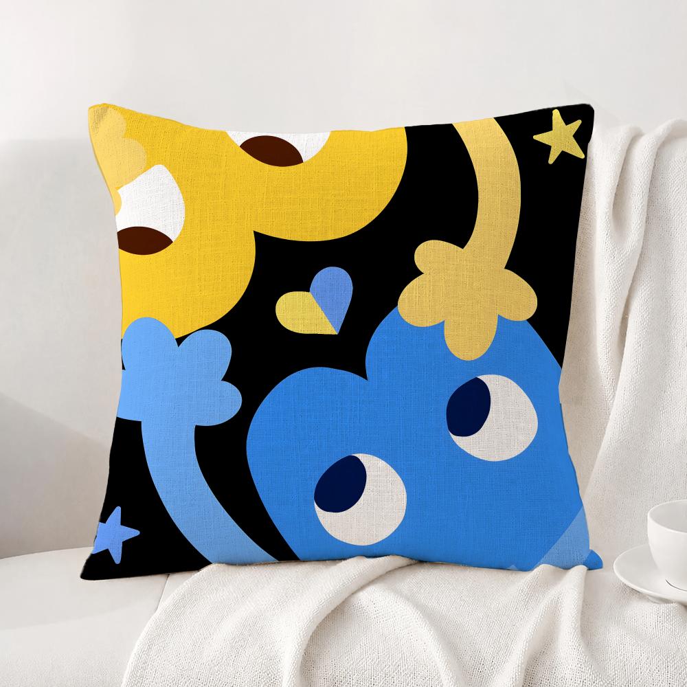 Anime Battle for Dream Island Cushion Cover Natural Linen Pillowcase Set AllinOne Decor Cushion Cover for Sofa Bedroom Chair