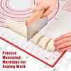 Silicone Baking Mat, 16" X 24" - Non-Slip Pastry Mat for Rolling Dough, Pie Crust & Fondant, Oven Liner with Measurement