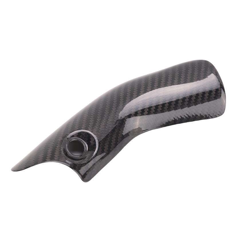 Well Motorcycle Exhaust System Middle Carbon Fiber Connection Pipe Heat Shield Cover Guard For Honda X-Adv750 Adv 750 Accessorie
