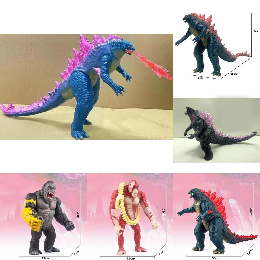 Exciting Godzilla Vs Kong 2 Empire Rise Evolutionary Two-in-one Action Figure Toy For Kids