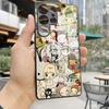Cartoon Yoshitomo Nara Phone Case For S25 Ultra Samsung S26 S24 Fe S22 S20 S23 21 Plus A54 A34 A53 A16 Glass Cover
