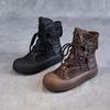 Leather Hollow Martin Boots Women's 2026 New Summer Thin Breathable Mesh Sandals High-top Short Boots Summer