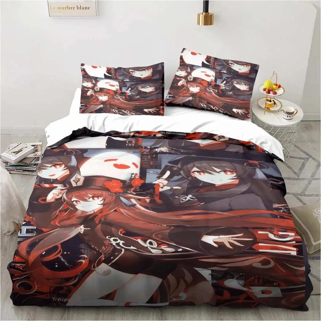 3D Print Anime Tokyo Ghoul Bedding Set Single Twin Full Queen King Size Hip Hop Anime Bed Set Teenager Bedroom Duvet Cover Sets