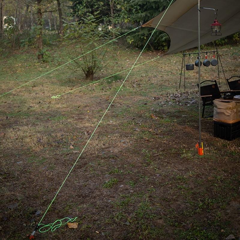 Reflektierende Paracord Zelt Abspannleine Seil Outdoor Camping Survival Seil Zelt Lanyard Riemen Wäscheleine Seil Einfach zu Benutzen