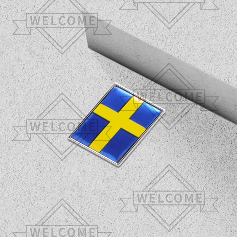 3D Car Stickers R Design AWD Moose Test Emblem Auto Body Badge Trunk Decal For Volvo XC90 XC40 S60 S90 V60 V90 XC60 Accessories