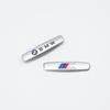 drswk4 1/2Pcs Metal Car Interior Seat Dashboard Emblem Sticker M logo for BMW M Performance E90 F30 G20 X3 X5 X7 Tuning Styling Badge