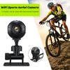 Bike Sports Camera Video Recorder 1080P Night Vision Loop Recording Wireless WiFi Bicycle Handlebar Monitor Riding Rear View Action Camera