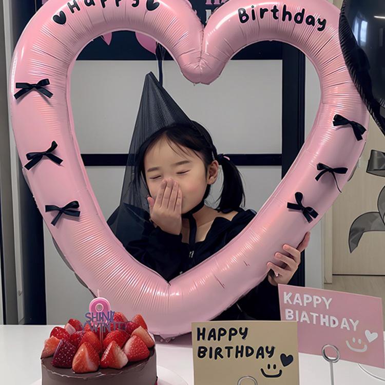 Birthday Balloon Set for Baby Girl Photo Props and Decorations