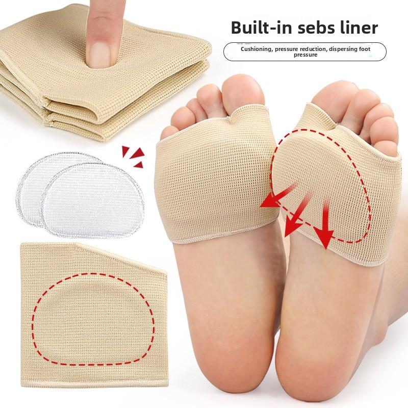 Nouveau Protecteur d'Orteil Oblique, Éversion de l'Hallux, Séparateur d'Orteils Épais et Doux, Talons Hauts, Coussinet d'Avant-Pied Anti-Usure