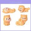 Cute Shiba Inu Resin Miniature Decor For Home Office Gift Fan Collectors